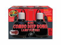 Mini kettős Deep Dome™ lámpatest (Mini Combo Deep Dome™ lamp fixture)